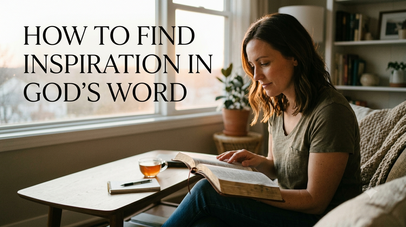 How to Find Inspiration in God's Word