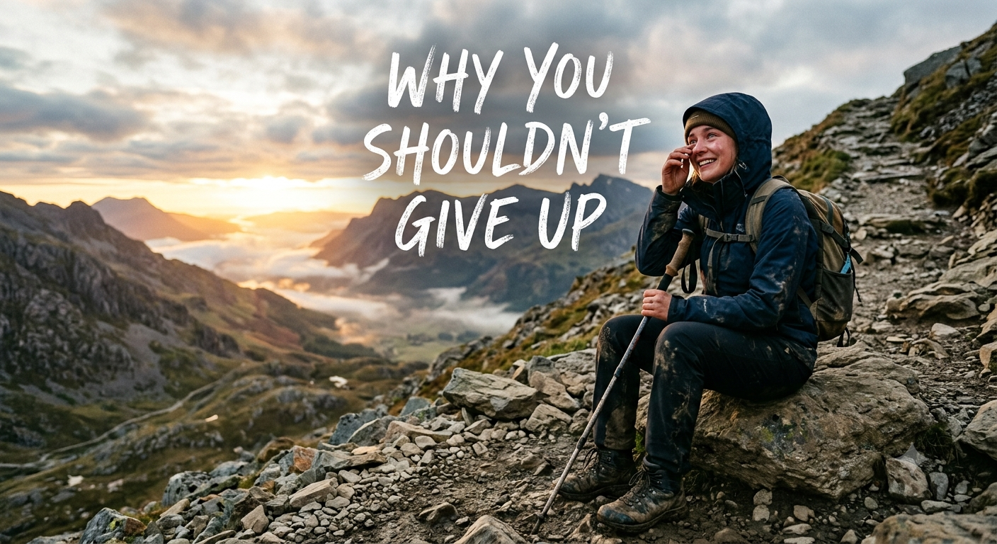 Why You Shouldn't Give Up