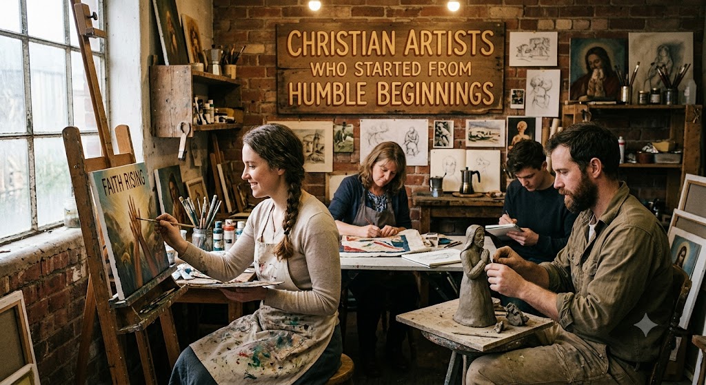Christian Artists Who Started from Humble Beginnings