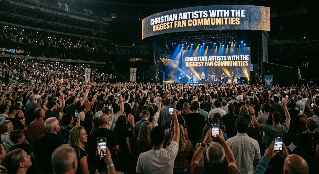 Christian Artists with the Biggest Fan Communities