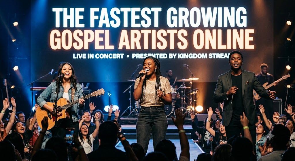 The Fastest Growing Gospel Artists Online