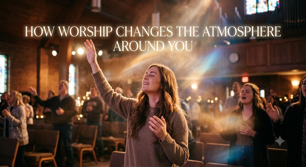 Worship changes the atmosphere around you