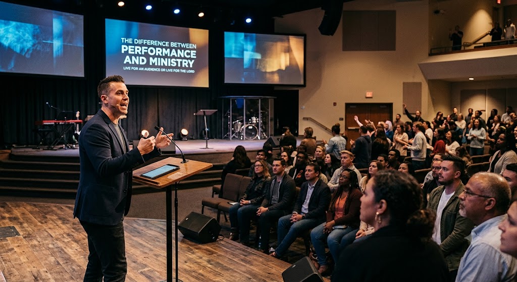The Difference Between Performance and Ministry
