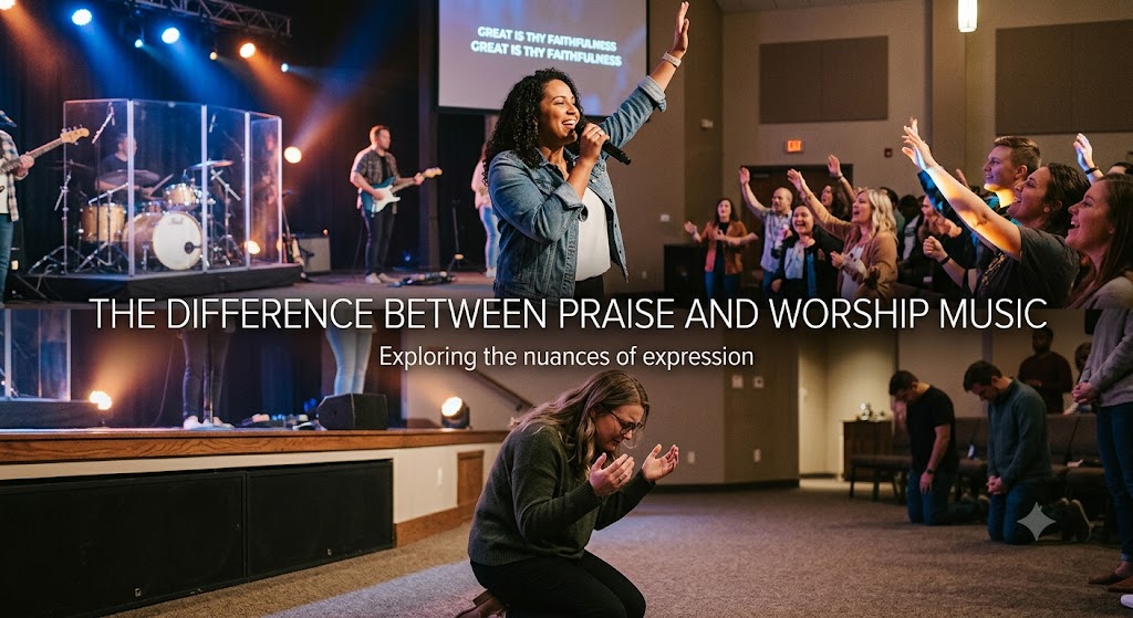The Difference Between Praise and Worship Music