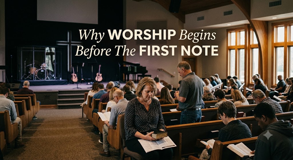 Why Worship Begins Before the First Note