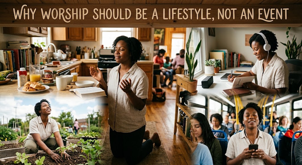 Why Worship Should Be a Lifestyle, Not an Event