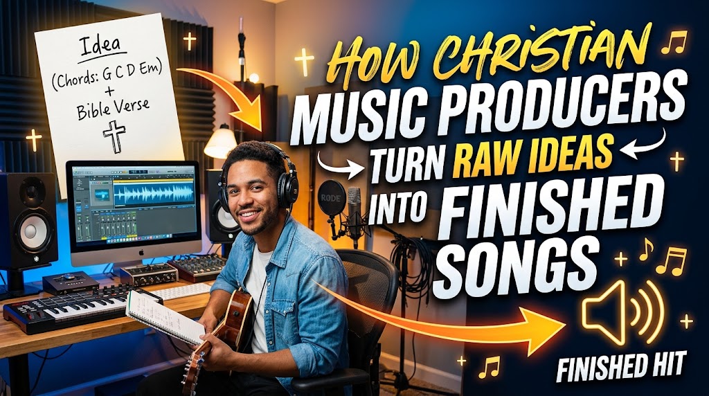 How Christian Music Producers Turn Raw Ideas Into Finished Songs
