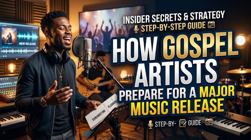 How Gospel Artists Prepare for a Major Music Release