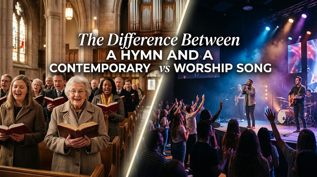 The Difference Between a Hymn and a Contemporary Worship Song