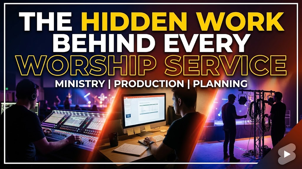 The Hidden Work Behind Every Worship Service