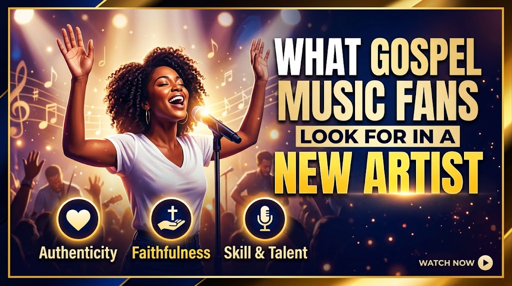 What Gospel Music Fans Look for in a New Artist