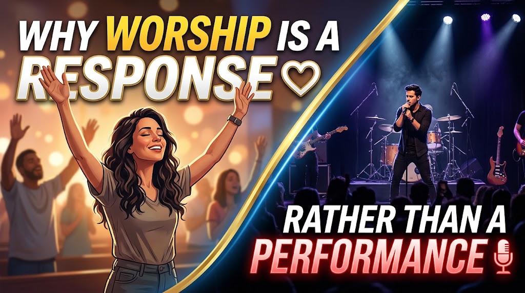 Why Worship Is a Response Rather Than a Performance