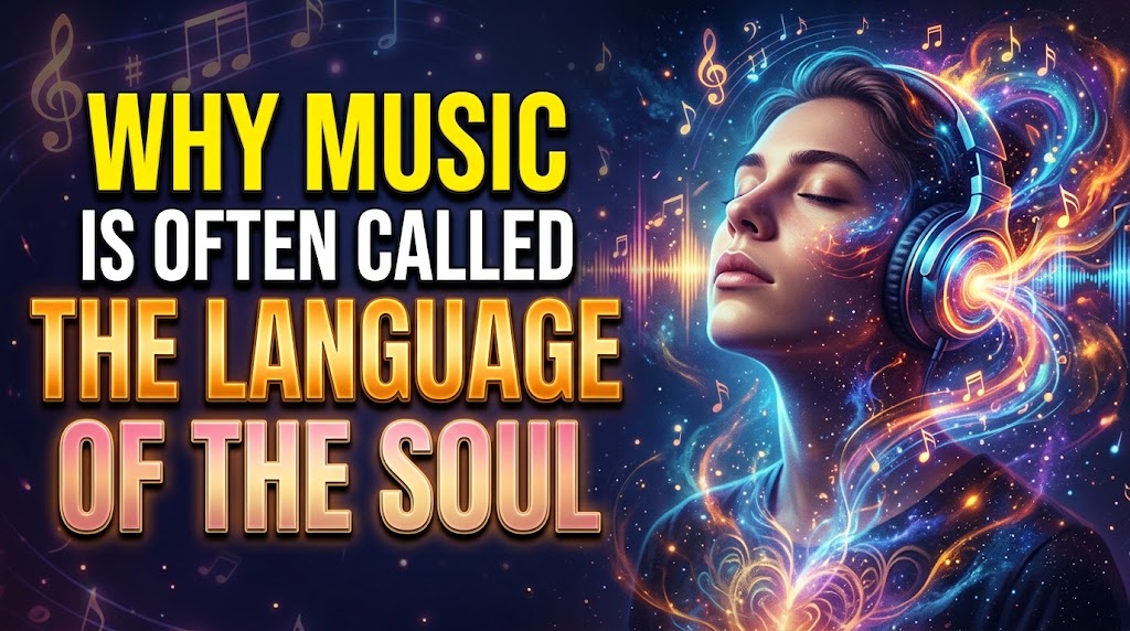 Why Music is often called the language of the soul
