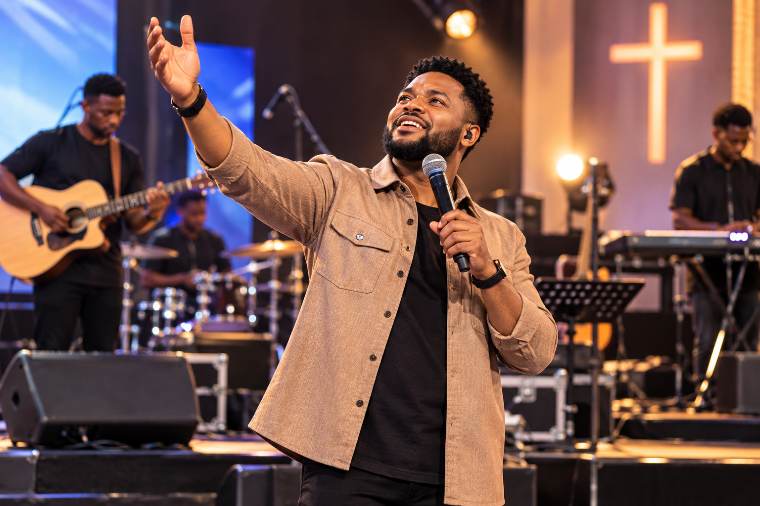 First Live Gospel Music Performance
