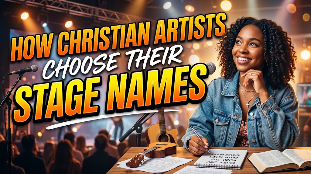 How Christian Artists Choose Their Stage Names