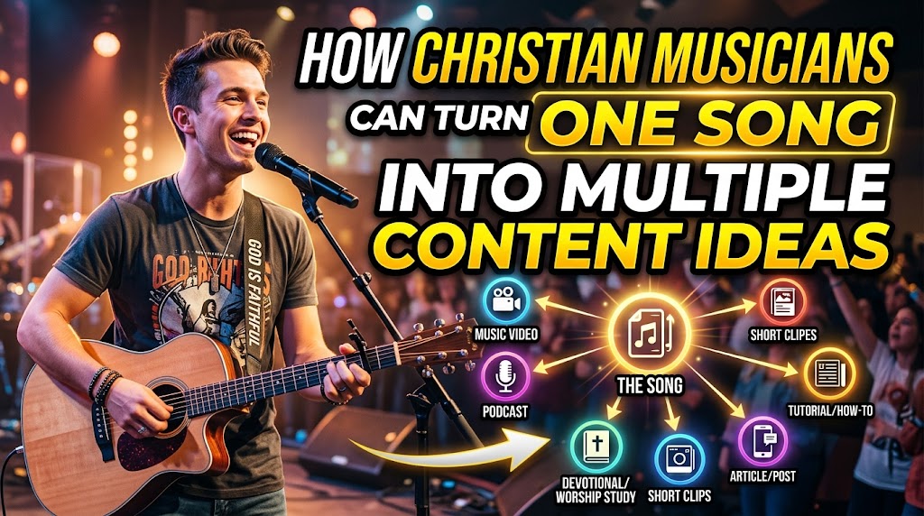 How Christian Musicians Can Turn One Song Into Multiple Content Ideas