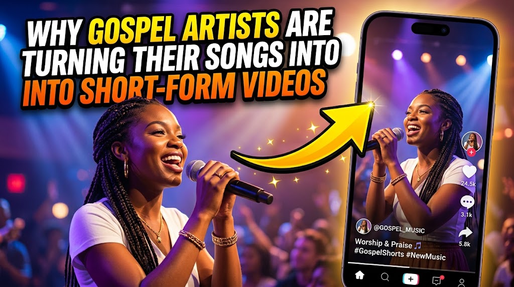 why gospel artists are turning their songs into short form videos